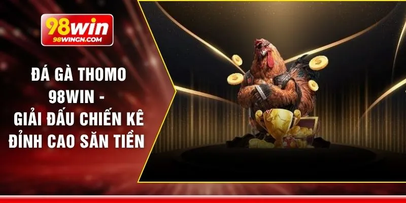 Đá gà thomo 98win - Giải đấu chiến kê đỉnh cao săn tiền 